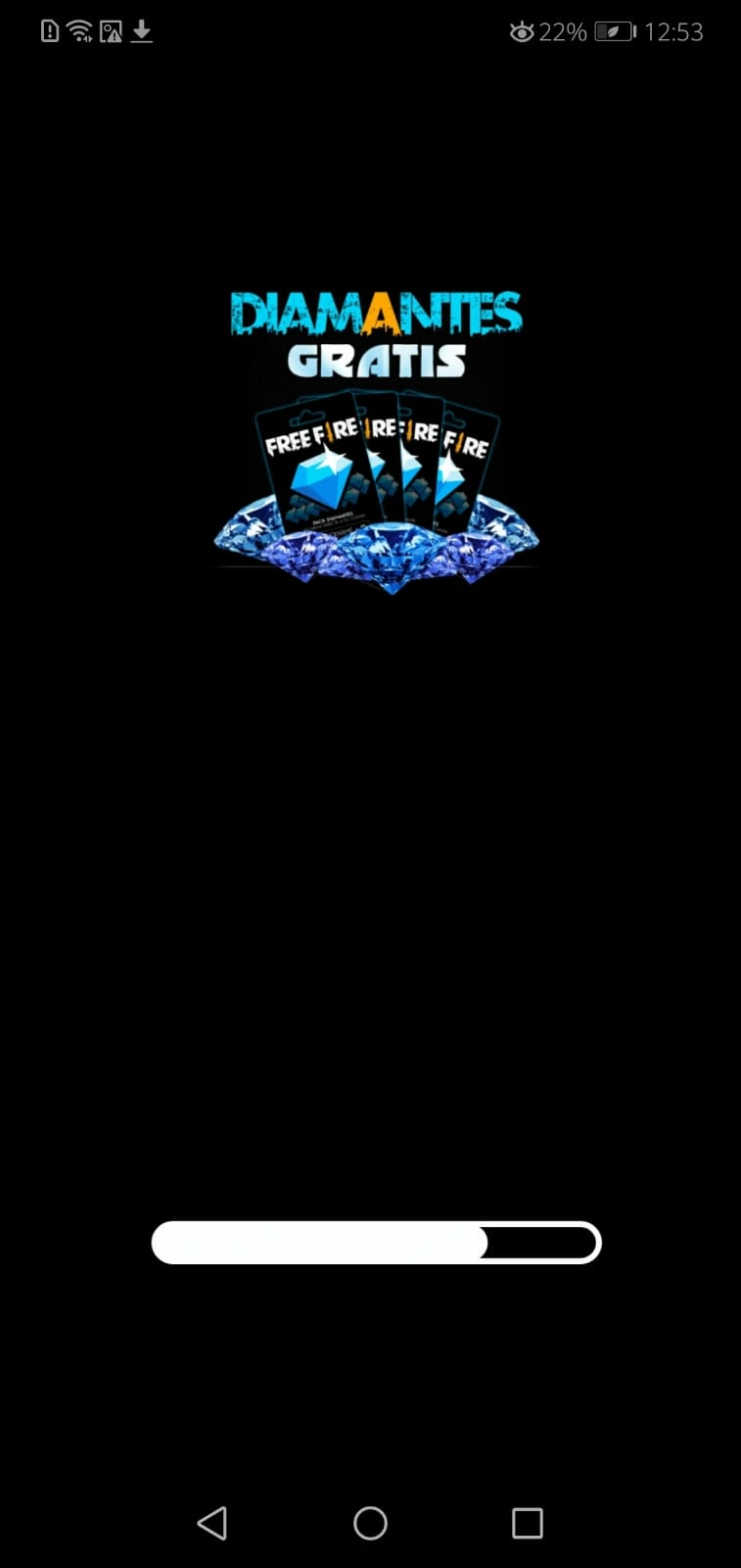 Screenshot Of Free Fire Diamantes App