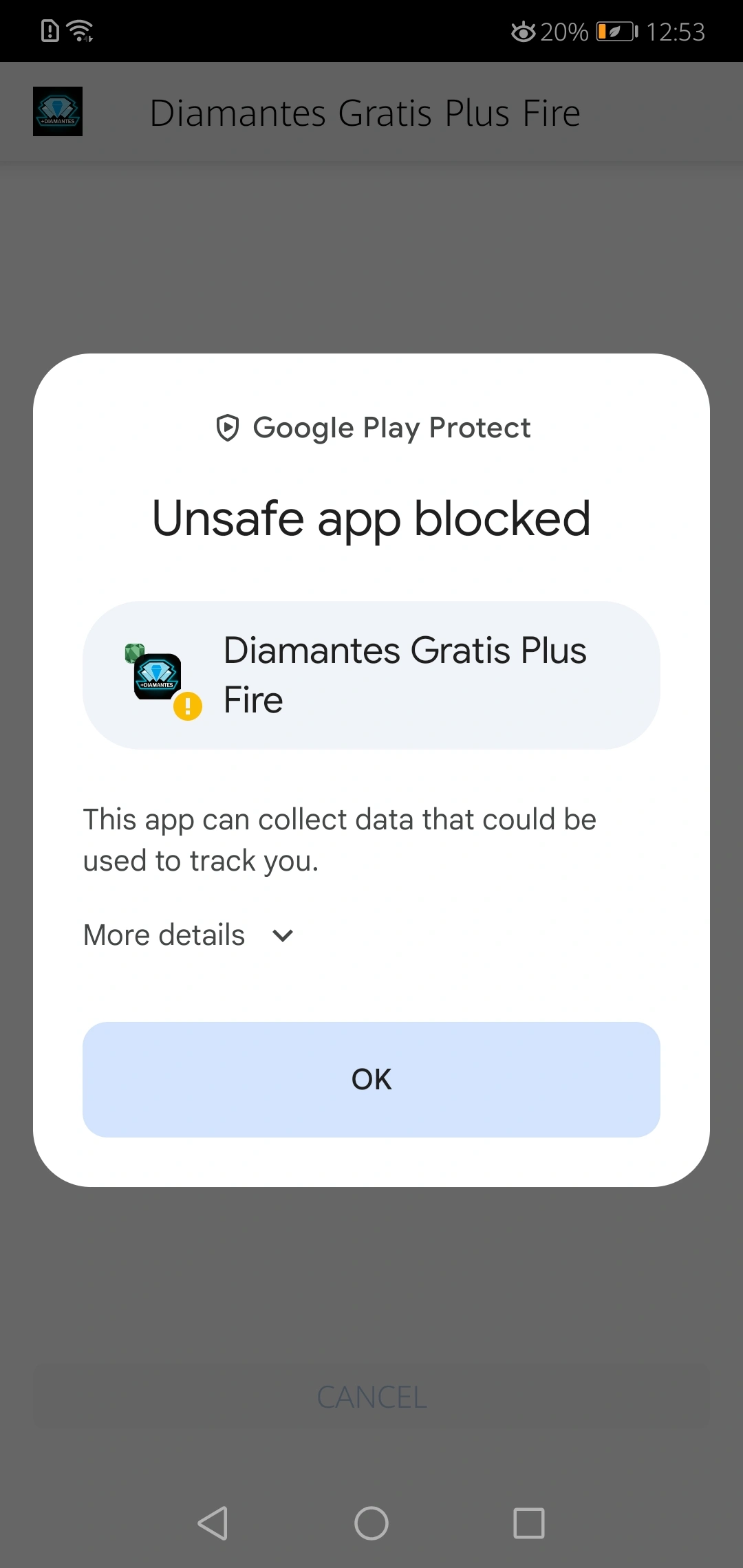 Screenshot Of Free Fire Diamantes Download